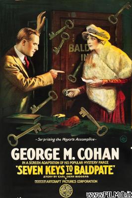 poster Affiche de film Seven Keys to Baldpate