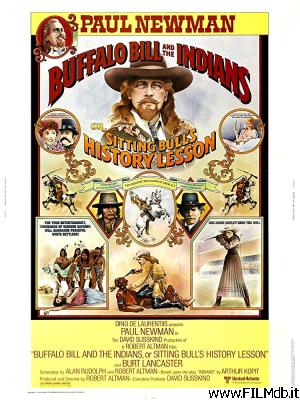 poster Affiche de film buffalo bill e gli indiani