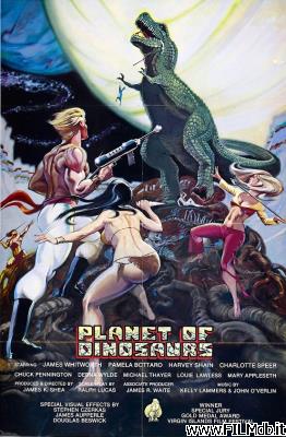 poster Locandina del film il pianeta dei dinosauri