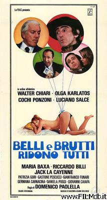 poster Poster of movie belli e brutti ridono tutti