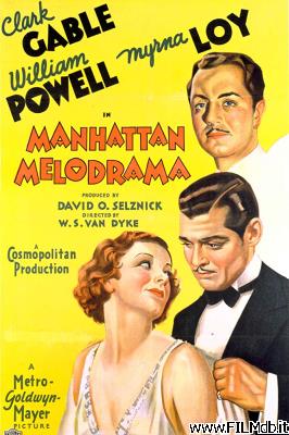 Poster of movie Manhattan Melodrama