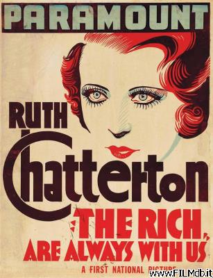 poster Affiche de film The Rich Are Always with Us
