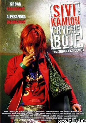 poster Affiche de film Sivi kamion crvene boje