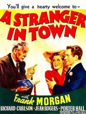Locandina del film A Stranger in Town