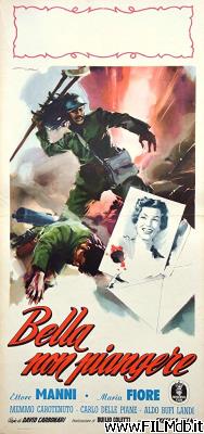 Cartel de la pelicula bella non piangere