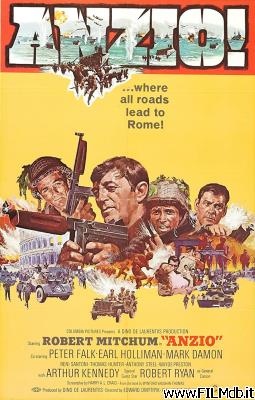 poster Affiche de film La bataille pour Anzio