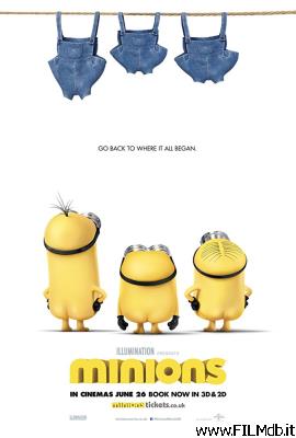 poster Locandina del film minions