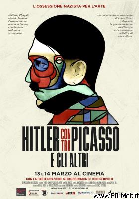 Locandina del film hitler contro picasso e gli altri