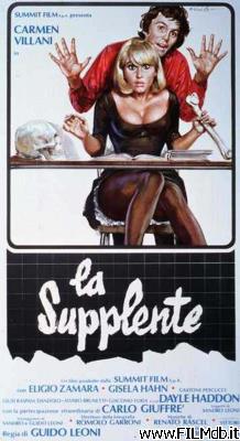 poster Locandina del film La supplente