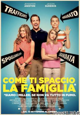 Locandina del film come ti spaccio la famiglia