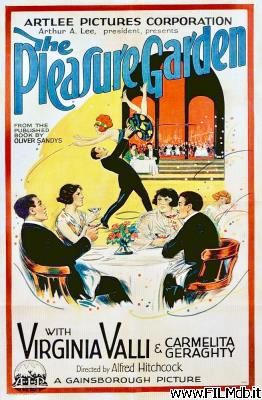poster Affiche de film the pleasure garden