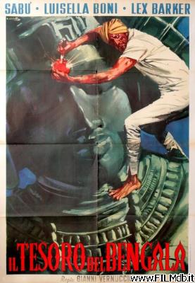 poster Locandina del film Il tesoro del Bengala