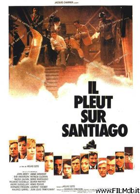 poster Cartel de la pelicula Llueve sobre Santiago