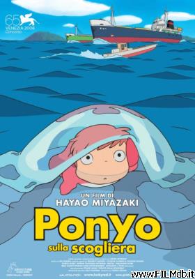poster Locandina del film Ponyo sulla scogliera