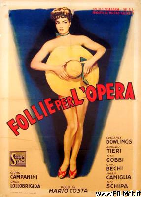 Locandina del film Follie per l'opera