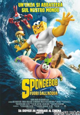 Cartel de la pelicula the spongebob movie sponge out of water