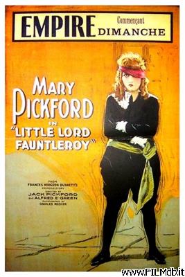 Locandina del film Little Lord Fauntleroy