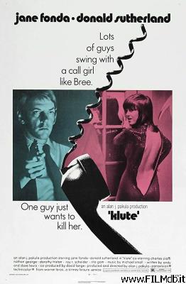 poster Locandina del film Una squillo per l'ispettore Klute