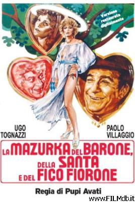 Locandina del film la mazurka del barone, della santa e del fico fiorone