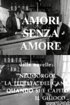 Affiche de film Amori senza amore [filmTV]