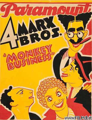 poster Poster of movie Monkey Business