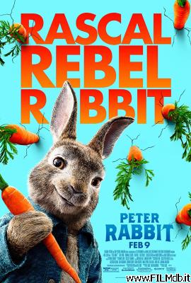 poster Poster of movie Peter Rabbit
