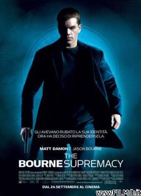 poster Affiche de film the bourne supremacy