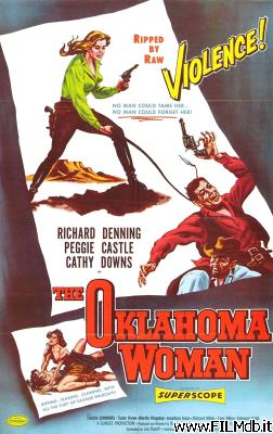 poster Affiche de film La femme d'Oklahoma