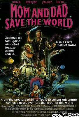 poster Cartel de la pelicula Mom and Dad Save the World
