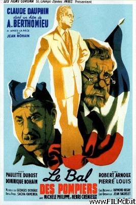 poster Affiche de film Le Bal des pompiers