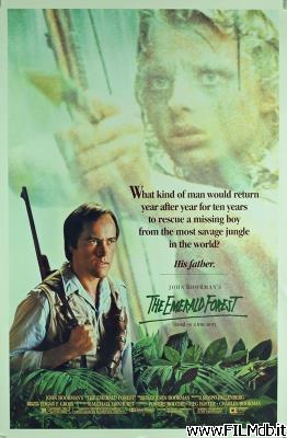 poster Cartel de la pelicula La selva esmeralda