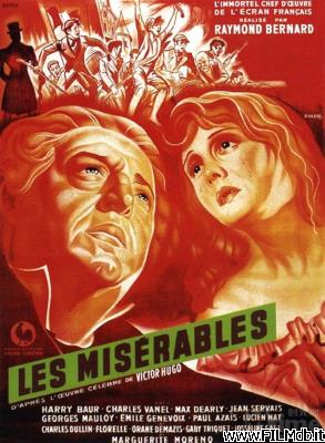 poster Affiche de film Les Misérables