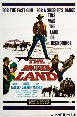 poster Affiche de film The Broken Land