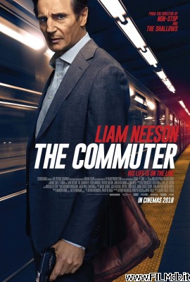 poster Locandina del film L'uomo sul treno - The Commuter