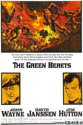 poster Locandina del film Berretti verdi
