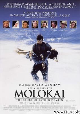 poster Affiche de film Molokai: l'histoire du père Damien