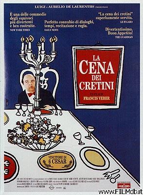 Locandina del film la cena dei cretini