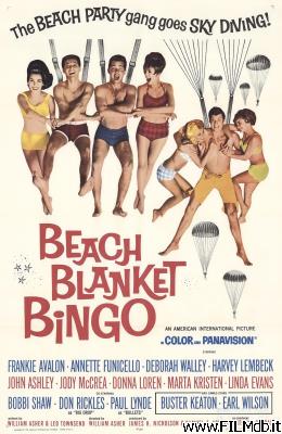 poster Affiche de film Una sirena sulla spiaggia