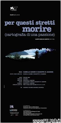 Locandina del film Per questi stretti morire (ovvero cartografia di una passione)
