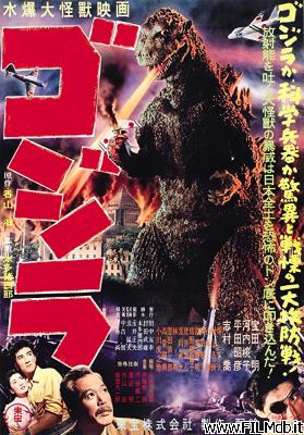 poster Poster of movie godzilla
