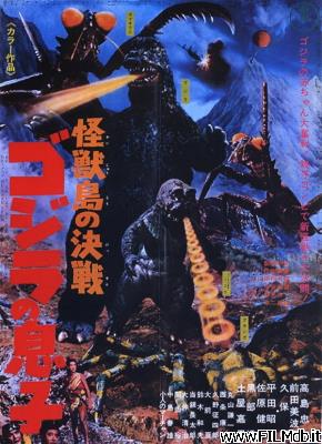 poster Locandina del film Il figlio di Godzilla