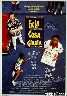 poster Locandina del film fà la cosa giusta