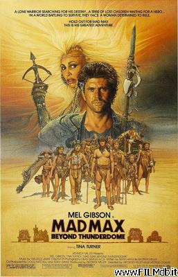 Locandina del film mad max - oltre la sfera del tuono