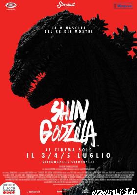 Cartel de la pelicula shin gojira