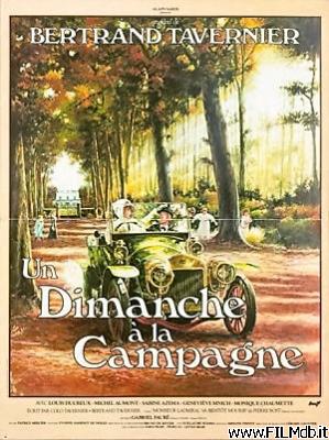 poster Affiche de film Un Dimanche à la campagne