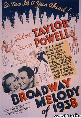 poster Locandina del film Follie di Broadway 1938