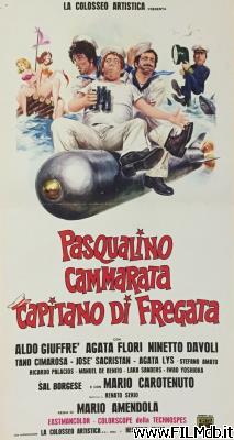 Locandina del film pasqualino cammarata, capitano di fregata