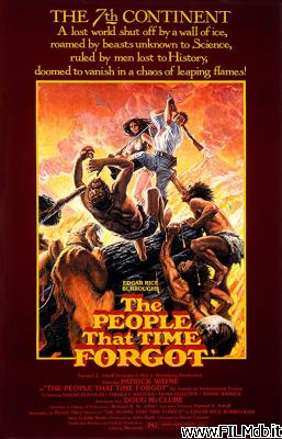 poster Affiche de film gli uomini della terra dimenticata dal tempo