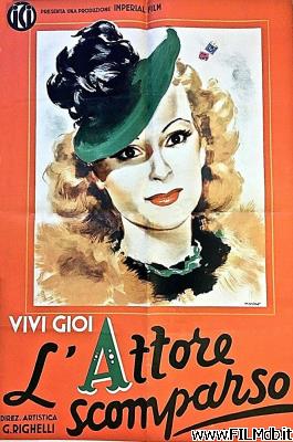 poster Locandina del film l'attore scomparso