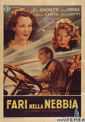 poster Affiche de film fari nella nebbia